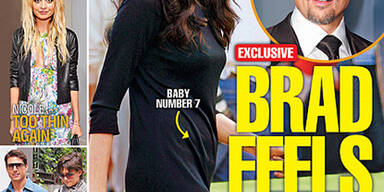 Erwarten Brangelina schon Kind Nummer Sieben?