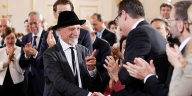 Arik Brauer HC Strache