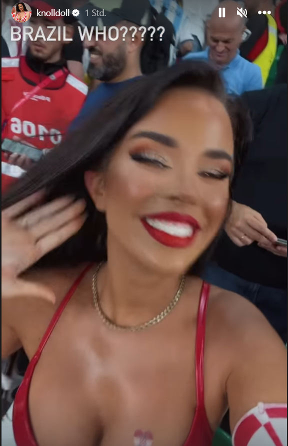 Freizügig und frech: Miss Kroatien macht sich über Neymar lustig