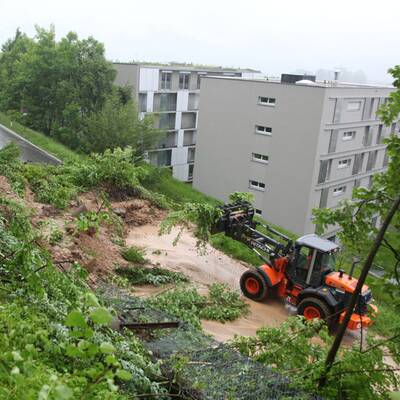 Hochwasser in Österreich