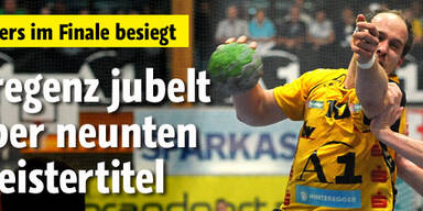 Bregenz  zum 9. Mal Handball-Meister