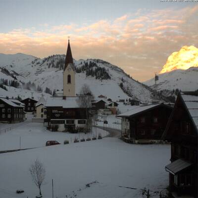 Sonnenaufgang im Bregenzerwald, Vlbg.