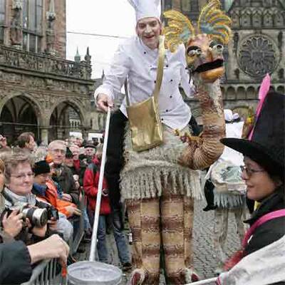 König Karneval regiert die Welt
