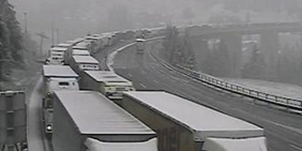 Winter mitten im Mai