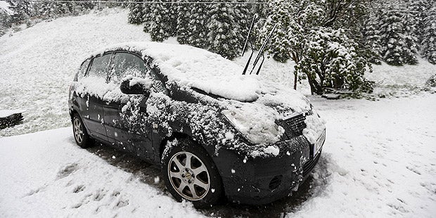 Winter mitten im Mai