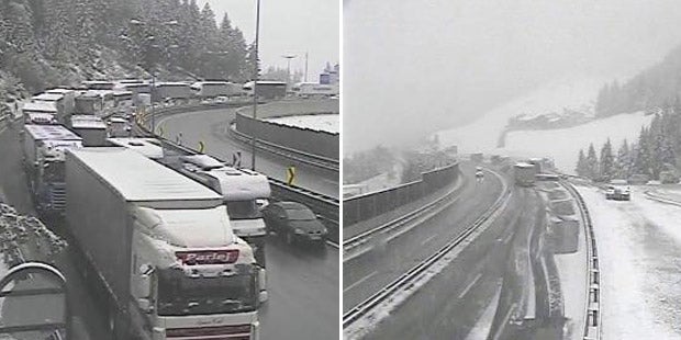 Winter mitten im Mai