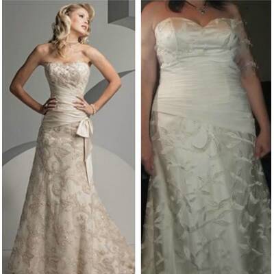 Brautkleid-Albträume