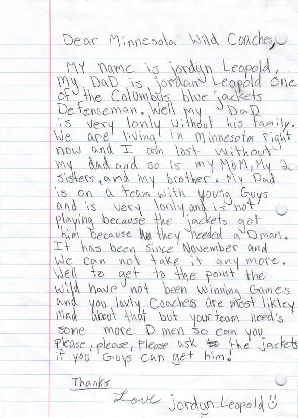 Vanek-Club holt Leopold 