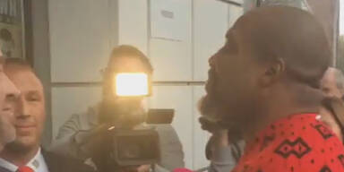 Briggs crashte Klitschkos Show-Training