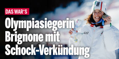 Olympiasiegerin Brignone mit Schock-Verkündung