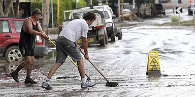 Brisbane: Aufräumen nach der Flut