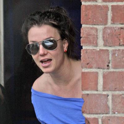 Britney im Lotter-Look