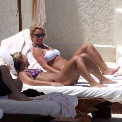 Britney Spears fit und entspannt in Mexiko