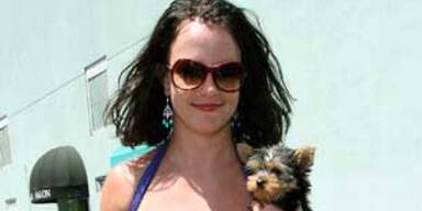 britney spears mit hund