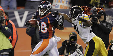 Denver Broncos eliminieren Pittsburgh