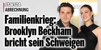 Familienkrieg: Brooklyn Beckham bricht sein Schweigen