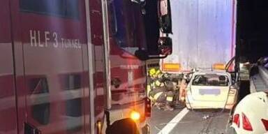 Unfall Brucker Tunnel