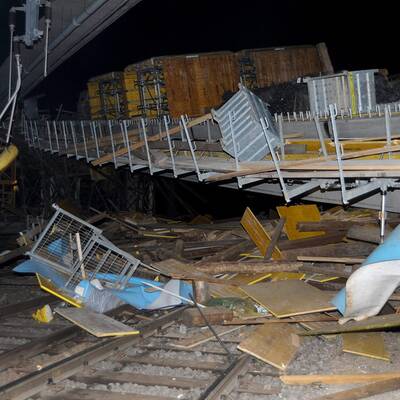 Südbahn bleibt zwei Wochen gesperrt