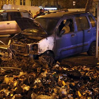 Nach einer Demo kam es zu schweren Ausschreitungen.