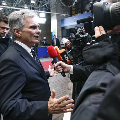 Die 27 Staats- und Regierungschefs verhandeln das EU-Budget.