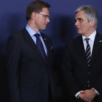 Die 27 Staats- und Regierungschefs verhandeln das EU-Budget.