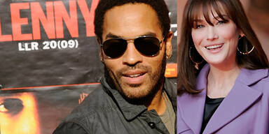 Lenny Kravitz und Carla Bruni: Duett?