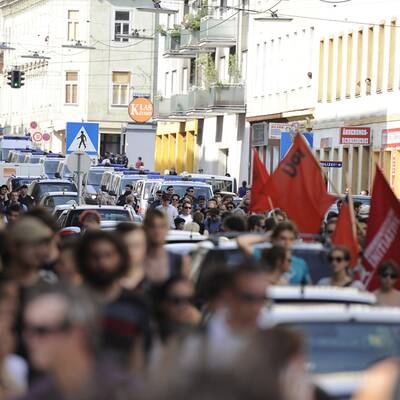 Demonstration gegen WEF-Gipfel