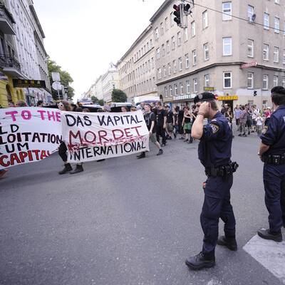 Demonstration gegen WEF-Gipfel
