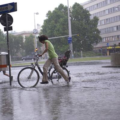 Unwetter in Wien