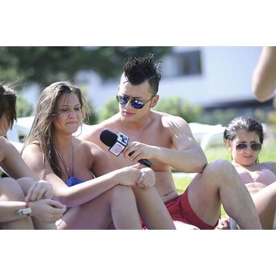 Lukas Plöchl als Bädertester