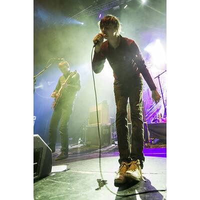 Pete Doherty rockte Wiener Gasomter 