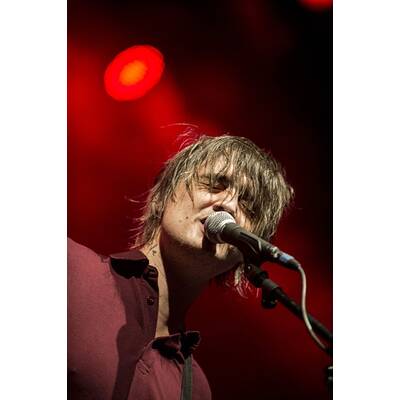 Pete Doherty rockte Wiener Gasomter 