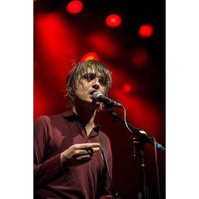 Pete Doherty rockte Wiener Gasomter 