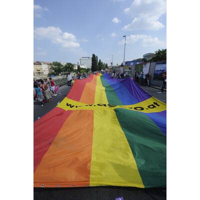Tausende feiern Homosexuellen- und Transgender-Demo.