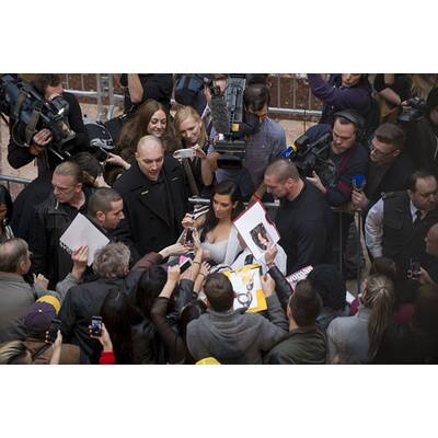 Kim Kardashian in der Lugner City