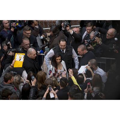 Kim Kardashian in der Lugner City