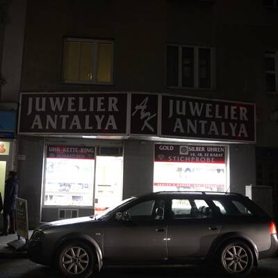 Juwelier-Raub in Wien Favoriten
