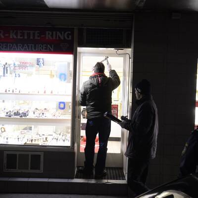 Juwelier-Raub in Wien Favoriten