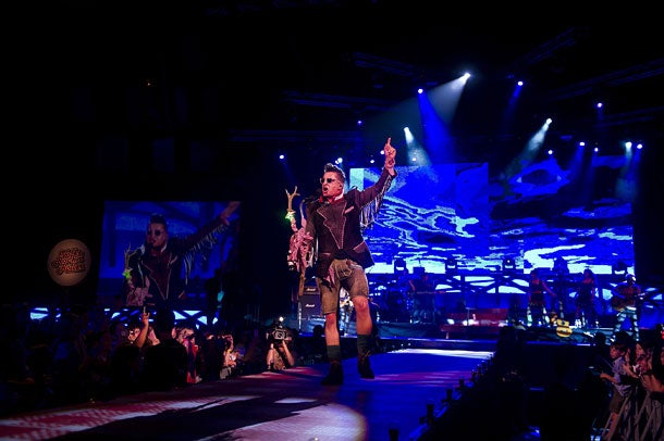 Gabalier rockt Wiener Stadthalle