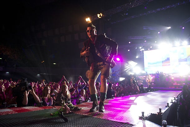 Gabalier rockt Wiener Stadthalle