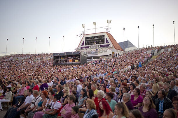 Andreas Gabalier rockte Mörbisch