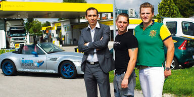 Zeugen  jagten  Spritdieb  60&thinsp;km weit