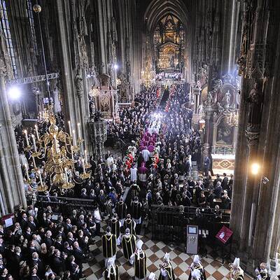 Otto Habsburg: Aufbahrung im Stephansdom
