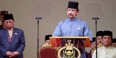 Sultan von Brunei f&uuml;hrt Scharia ein
