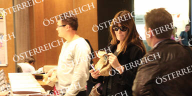 Burger für Carla Bruni  in Wien