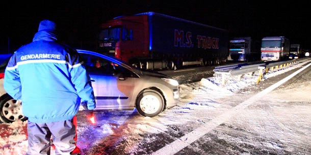 Temperatur-Sturz um 17 Grad