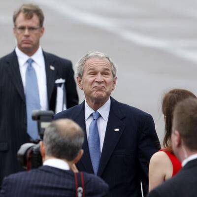 Die vielen Gesicher des Ex-Präsidenten