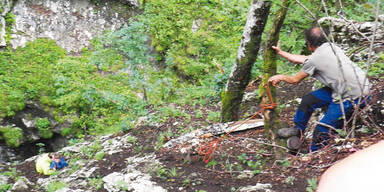 Bub (7) aus Schlucht gerettet