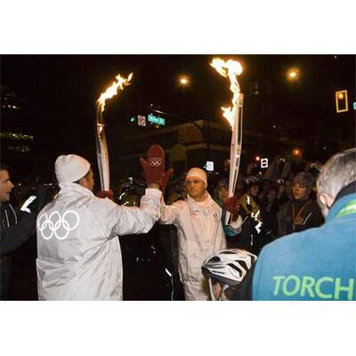 Fackelträger Michael Bublé