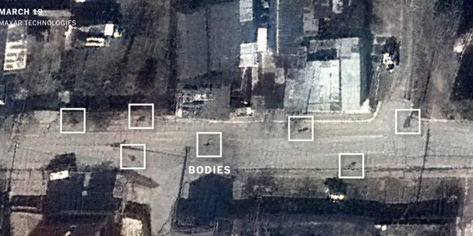 Satellitenbilder entlarven Putins Butscha-Lüge